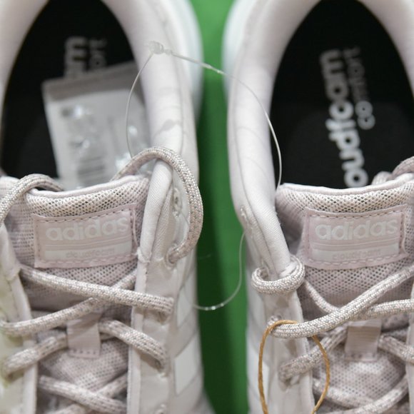 Adidas Womens CloudFoam Qt Racer Ice purple/white/light gray - Picture 6 of 11